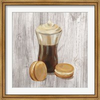 Coffee Time I on Wood Fine Art Print
