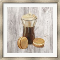 Coffee Time I on Wood Fine Art Print