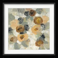 Neutral Floral III Framed Print