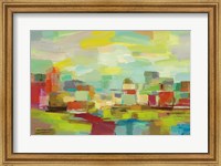Town by the River Fine Art Print