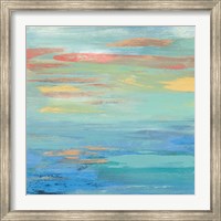 Sunset Beach I Bright Fine Art Print