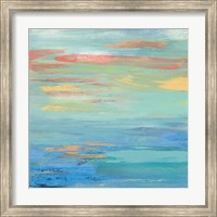 Sunset Beach I Bright Fine Art Print
