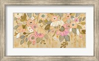 Decorative Pastel Flowers Fine Art Print