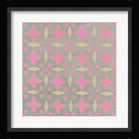 Parisian Floral Element IV Framed Print