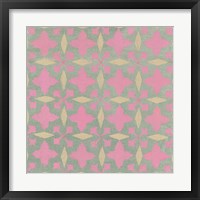 Parisian Floral Element IV Framed Print