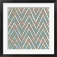 Parisian Floral Element II Framed Print