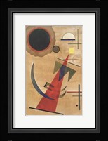 Pointed Red Shape, 1925 Fine Art Print
