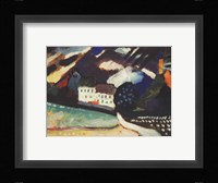Murnau, Schloss und Kirche II. Ca. 1909 Fine Art Print