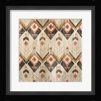 Natural History Lodge Southwest Pattern VI Framed Print