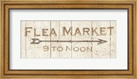 Flea Market Sign Fine Art Print