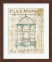 Flea Market Bird Cage II Fine Art Print
