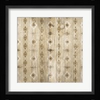 Natural History Lodge Pattern I Framed Print