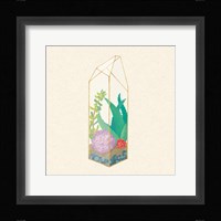 Succulent Terrarium I Framed Print