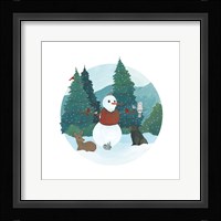 Winter Friends IV Framed Print