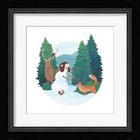 Winter Friends I Framed Print