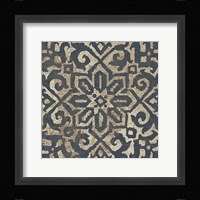 Amadora with Brown Square IX Framed Print