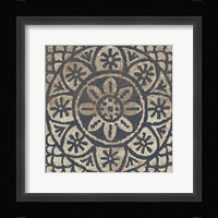 Amadora with Brown Square II Framed Print