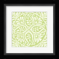 Amadora Blue - Tile IV Framed Print