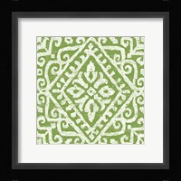 Amadora Blue - Tile V Framed Print