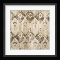Natural History Lodge Pattern VI Framed Print