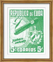 Cuba Stamp XI Bright Fine Art Print