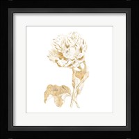 Gilded Botanical VII Sq Framed Print