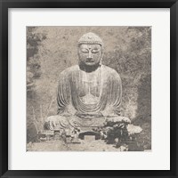 Asian Buddha Crop Neutral Framed Print