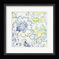 Ceylon Gardens VI Indigo Fine Art Print