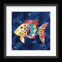 Boho Reef VI Framed Print