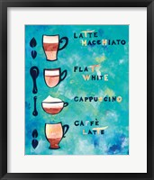 Cafe Collage V Fine Art Print