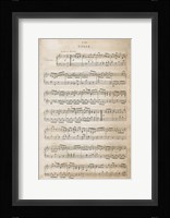 Sheet of Music IV Fine Art Print