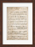 Sheet of Music II Fine Art Print