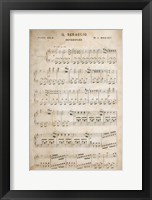Sheet of Music II Fine Art Print