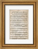 Sheet of Music III Fine Art Print