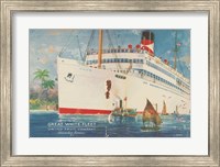 Great White Fleet Postcard I Fine Art Print