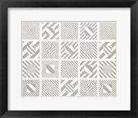 Multi Box Op Art Framed Print