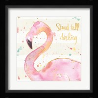 Flamingo Fever III Fine Art Print