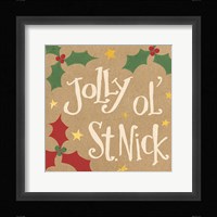 Vintage St.Nick VII Framed Print