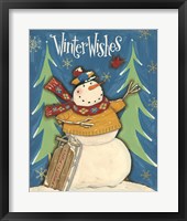 Snowmen Season I Framed Print