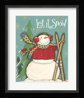Snowmen Season III Framed Print