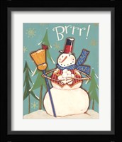 Snowmen Season II Framed Print