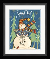 Snowmen Season IV Framed Print