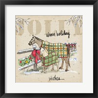 Country Christmas II Framed Print