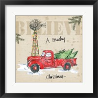 Country Christmas IV Framed Print