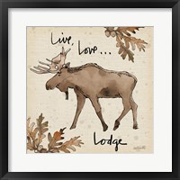 Lodge Life IV Framed Print