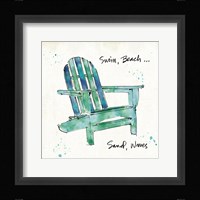 Beach Divas X Framed Print