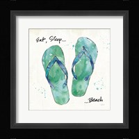 Beach Divas VIII Framed Print