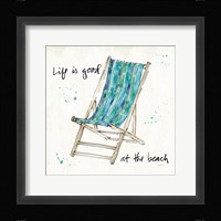 Beach Divas VII Framed Print