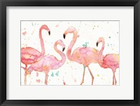 Flamingo Fever I Fine Art Print