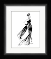 Modern Fashion IV Framed Print